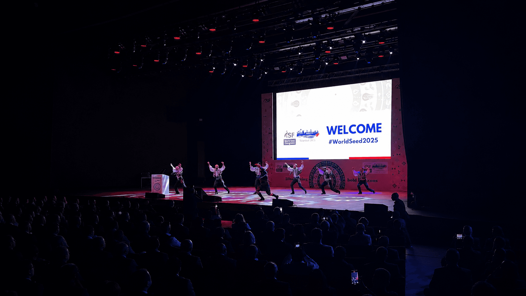 ISF World Seed Congress – multi-venue stage with full technical production