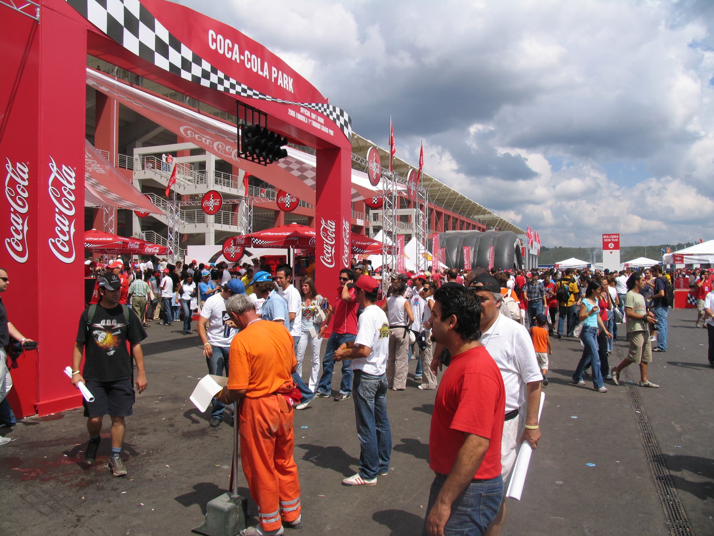 Formula 1 Turkish Grand Prix paddock brand activations
